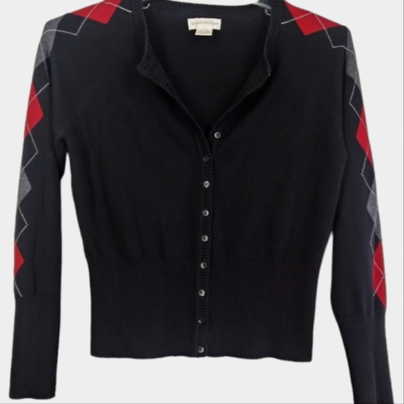 Women's Bundle Worthington Button Down Sweater/ Pendleton Long Slv Tee Size L - Picture 4 of 9